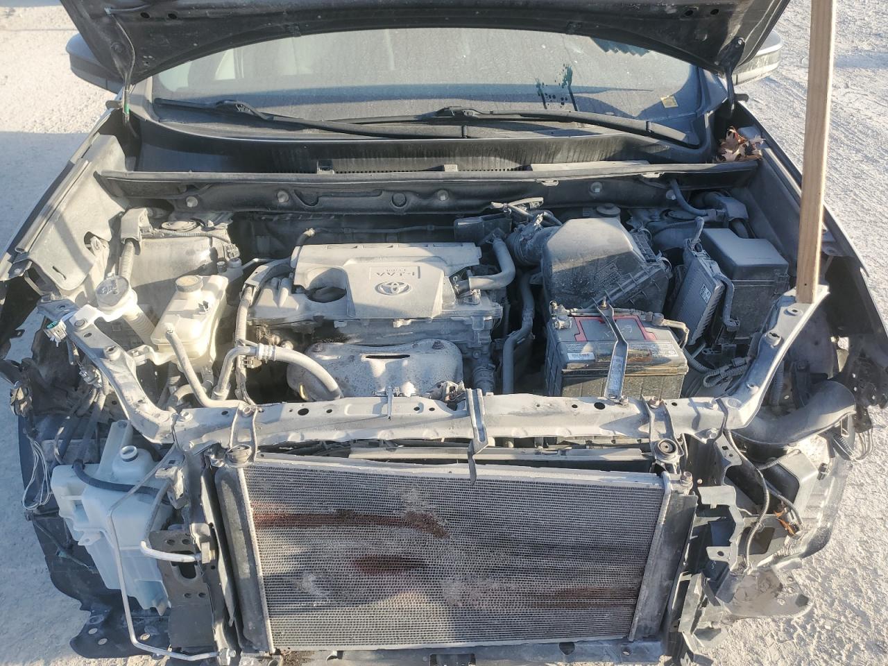 2015 Toyota RAV 4 VIN 2T3BFREV8FW284904 Copart auction photo, front end damage thumbnail 12