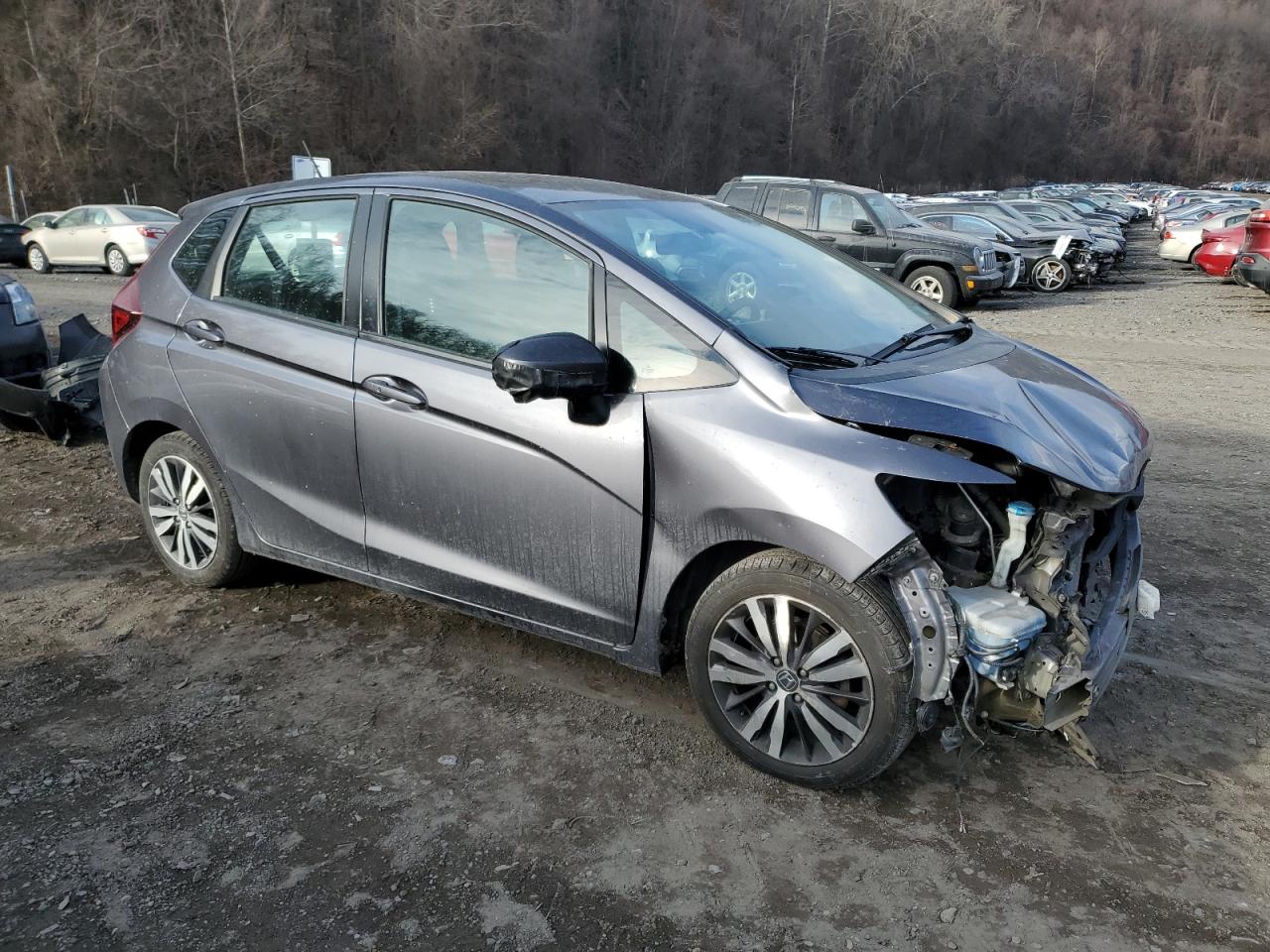 2016 Honda Fit VIN 3HGGK5H76GM704929 Copart auction photo, front end damage thumbnail 4