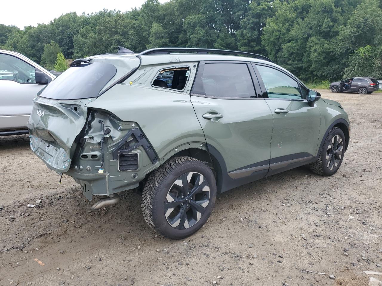 2023 KIA Sportage VIN 5XYK6CAF6PG007891 Copart auction photo, rear end damage thumbnail 3