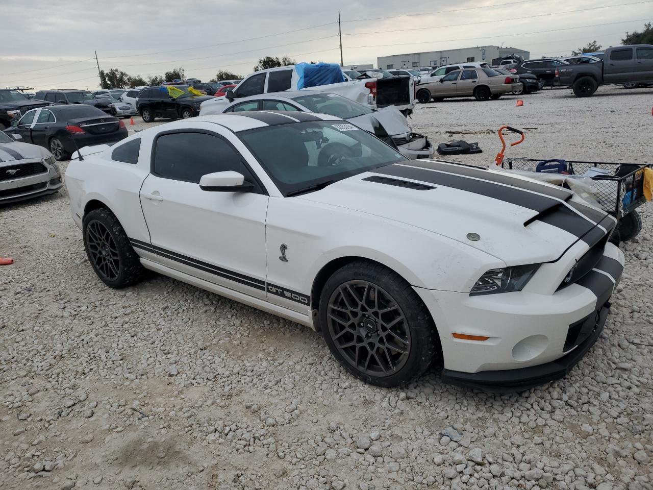 2013 Ford Mustang VIN 1ZVBP8JZ9D5266929 Copart auction photo, front end damage thumbnail 4