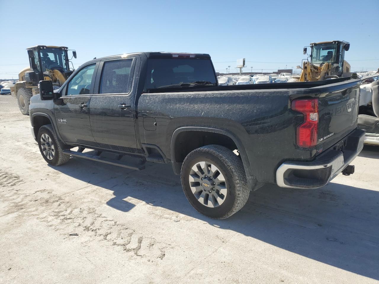 2024 Chevrolet Silverado VIN 2GC4YNEY7R1138495 Copart auction photo, side damage thumbnail 2