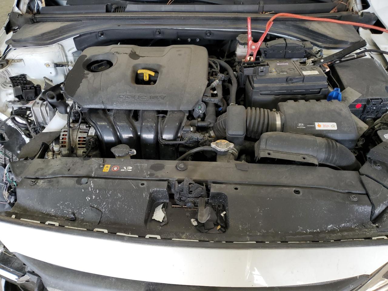 2019 Hyundai Elantra VIN 5NPD74LF1KH455420 Copart auction photo, front end damage thumbnail 12