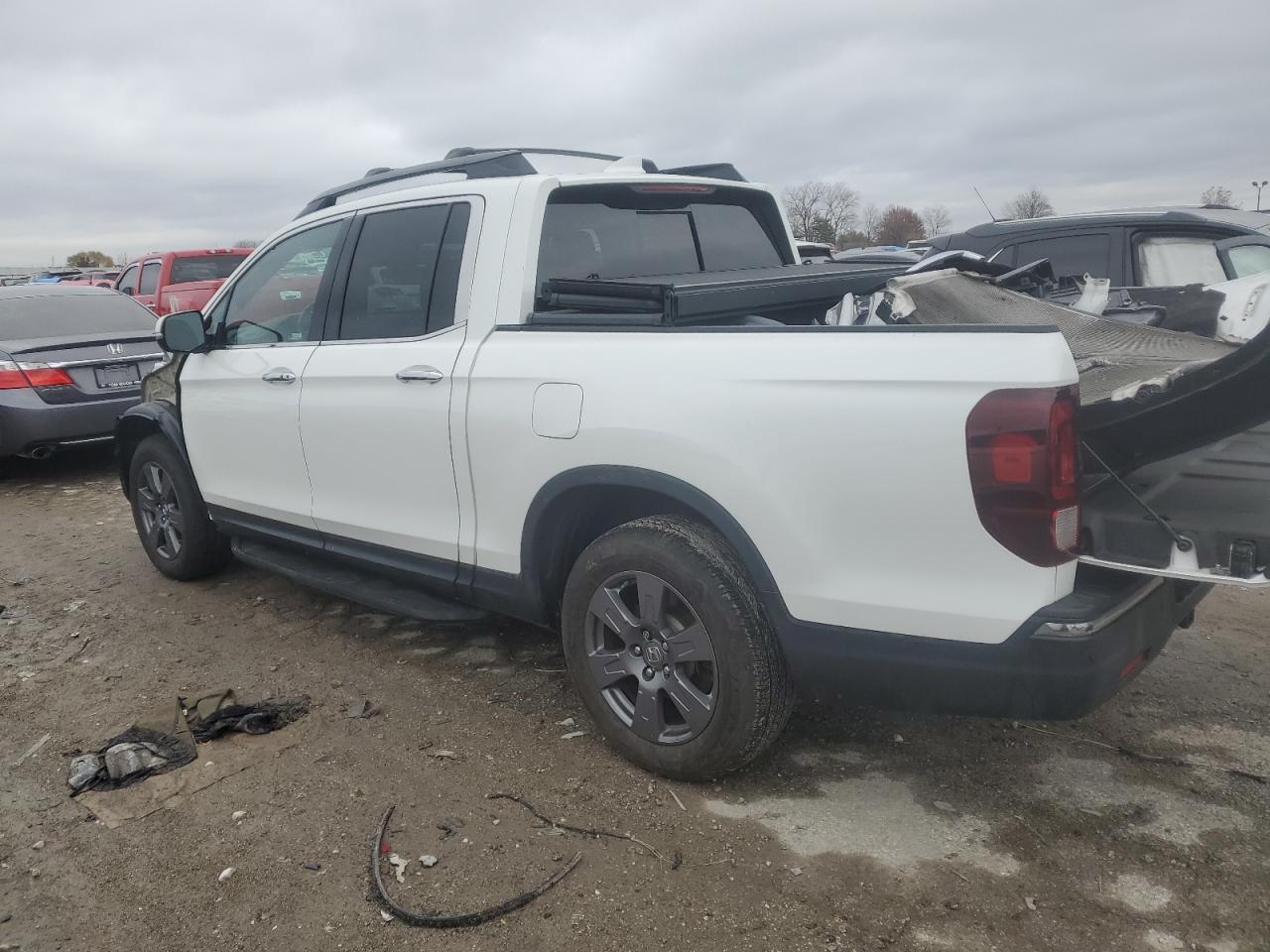 2020 Honda Ridgeline VIN 5FPYK3F74LB020221 Copart auction photo, front end / minor dent/scratches damage thumbnail 2