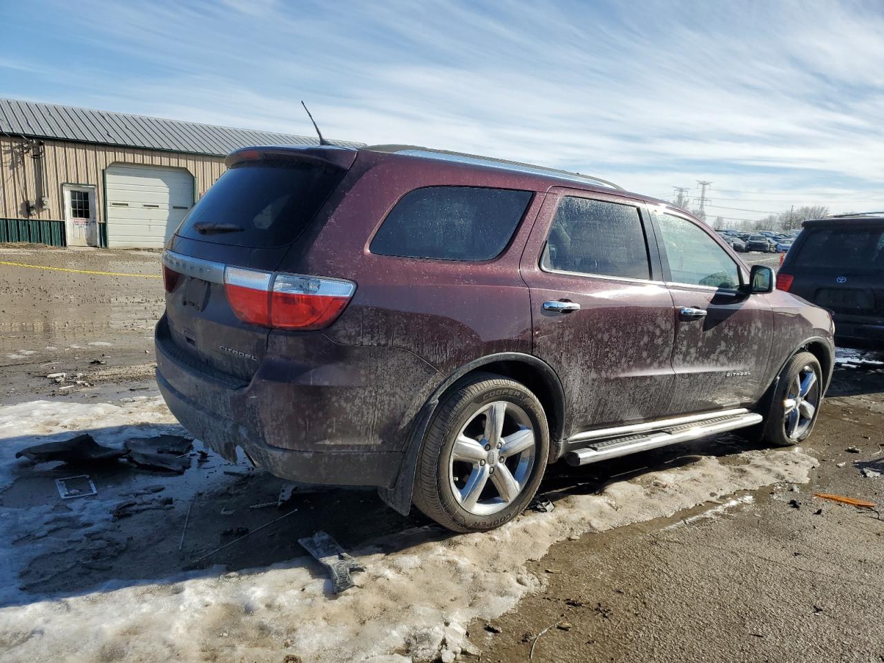 2012 Dodge Durango VIN 1C4SDJET9CC188400 Copart auction photo, front end damage thumbnail 3