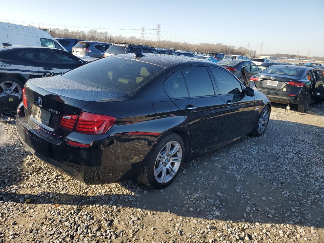 2013 BMW 5er VIN WBAXG5C54DDY31186 Copart auction photo, all over / minor dent/scratches damage thumbnail 3