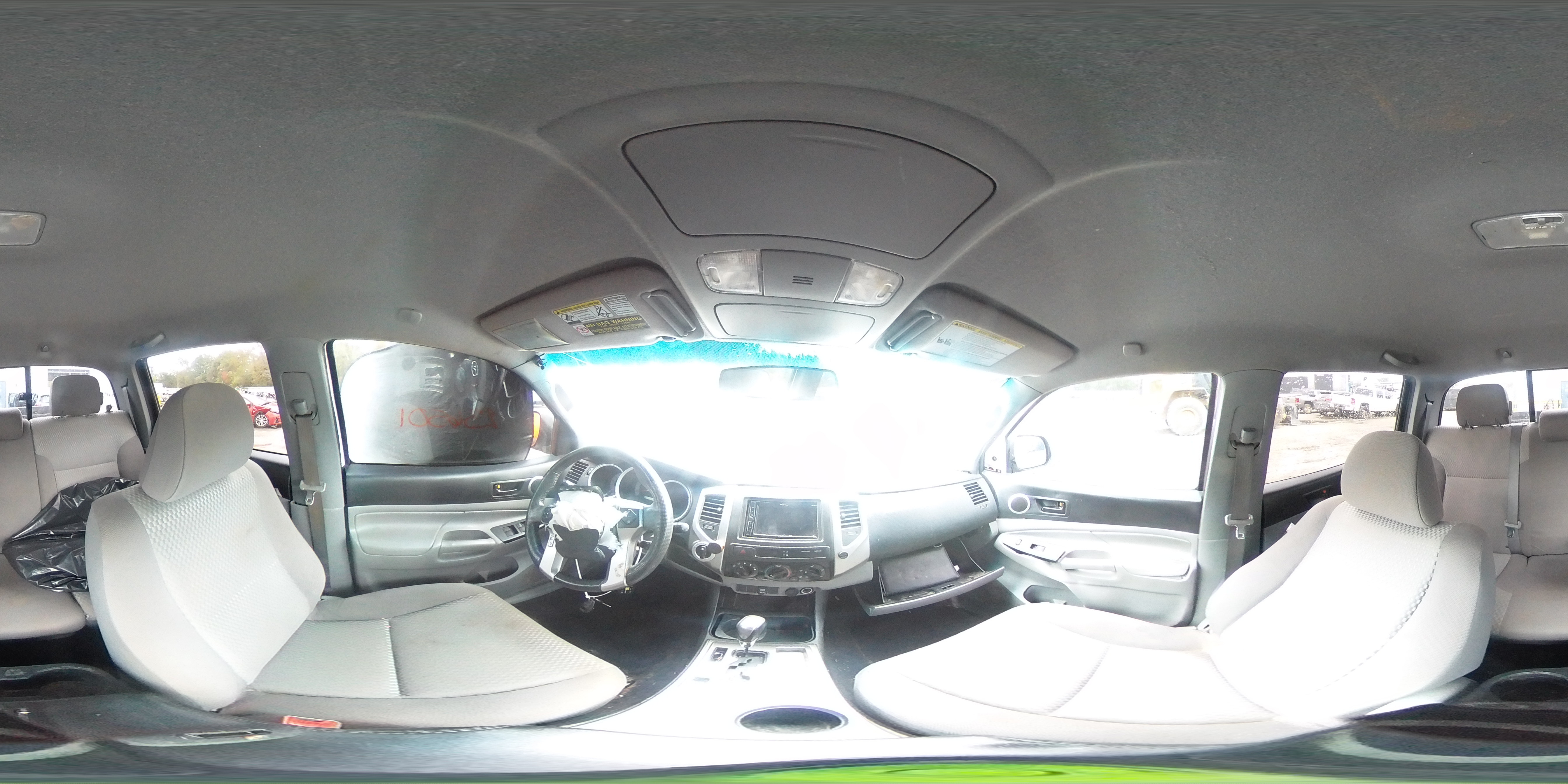 2014 Toyota Tacoma VIN 3TMLU4EN5EM137923 Copart auction photo, front end / side damage thumbnail 15
