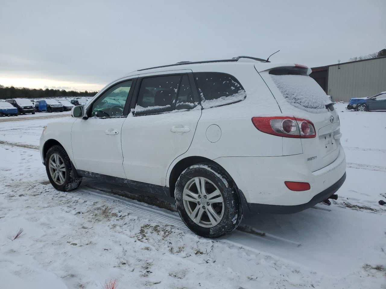 2011 Hyundai Santa Fe VIN 5XYZHDAG3BG042601 Copart auction photo, mechanical / front end damage thumbnail 2