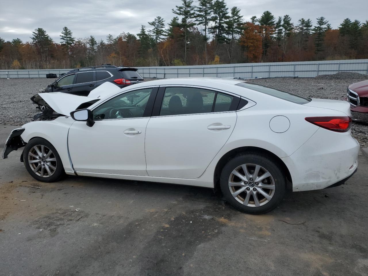 2015 Mazda 6 VIN JM1GJ1U58F1189216 Copart auction photo, front end damage thumbnail 2