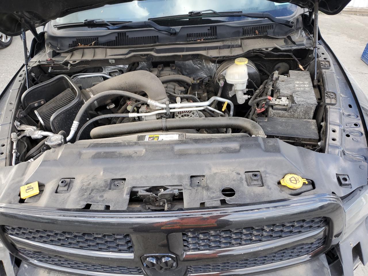 2018 RAM 1500 VIN 3C6RR7KT1JG158655 Copart auction photo, front end / undercarriage damage thumbnail 11