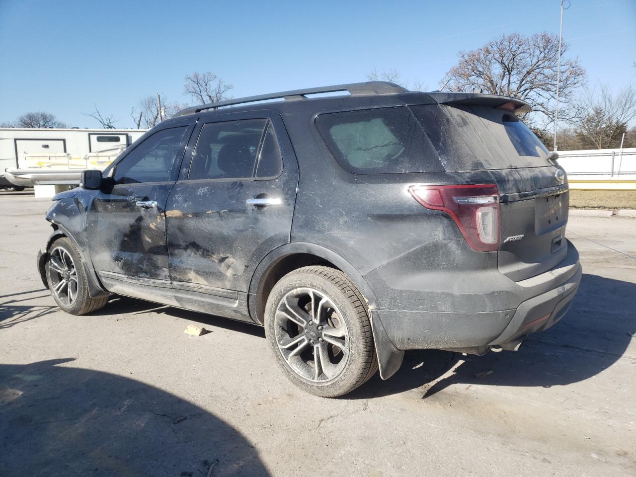 2013 Ford Explorer VIN 1FM5K8GT8DGC86199 Copart auction photo, front end / side damage thumbnail 2