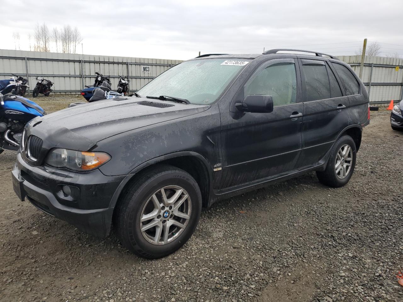 2005 BMW X5 VIN 5UXFA13505LY07630
