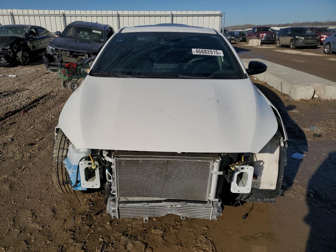 2023 KIA Forte VIN 3KPF44AC2PE540451 Copart auction photo, front end / side damage thumbnail 5