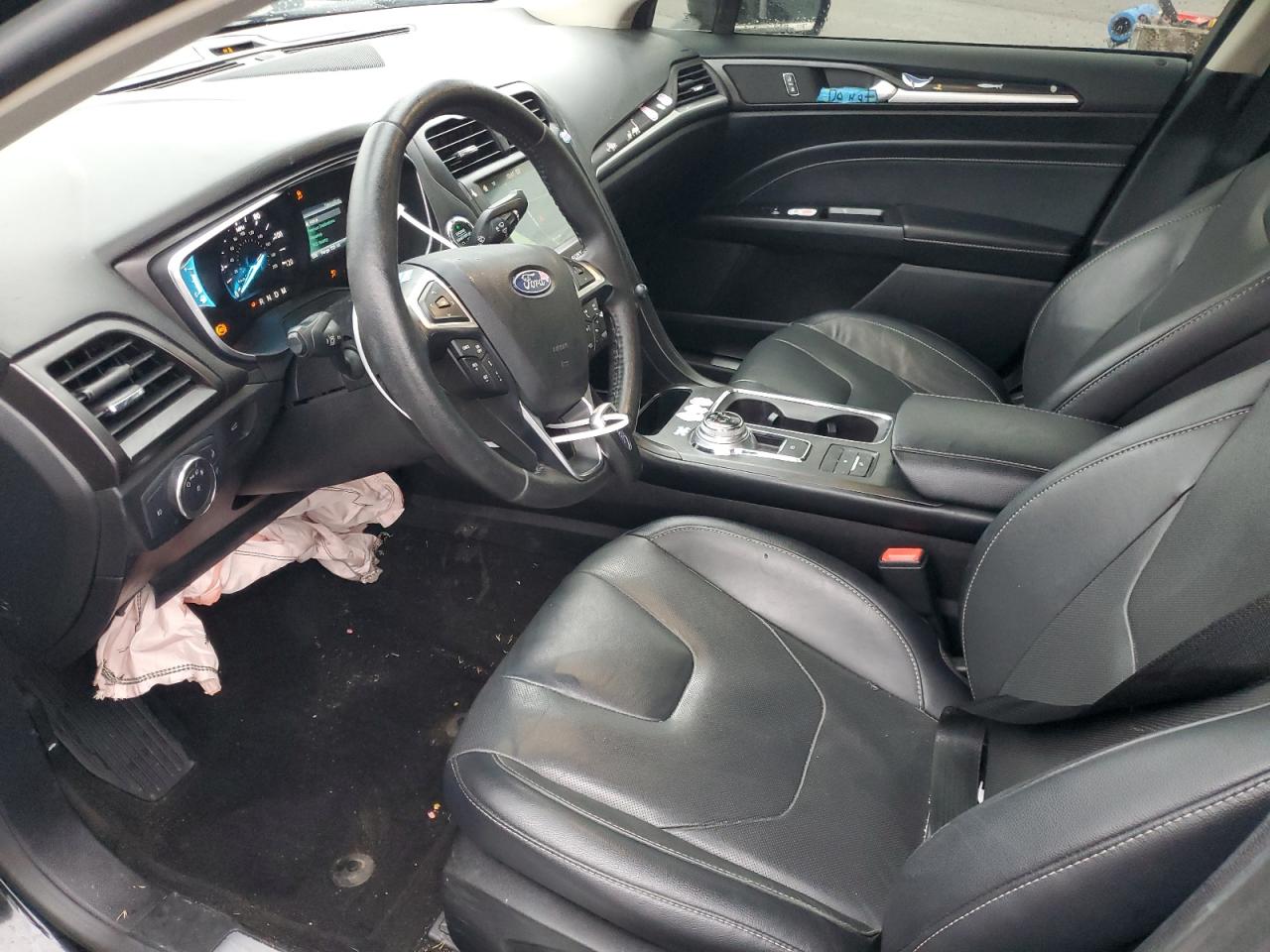 2019 Ford Fusion VIN 3FA6P0SU1KR266366 Copart auction photo, front end damage thumbnail 7