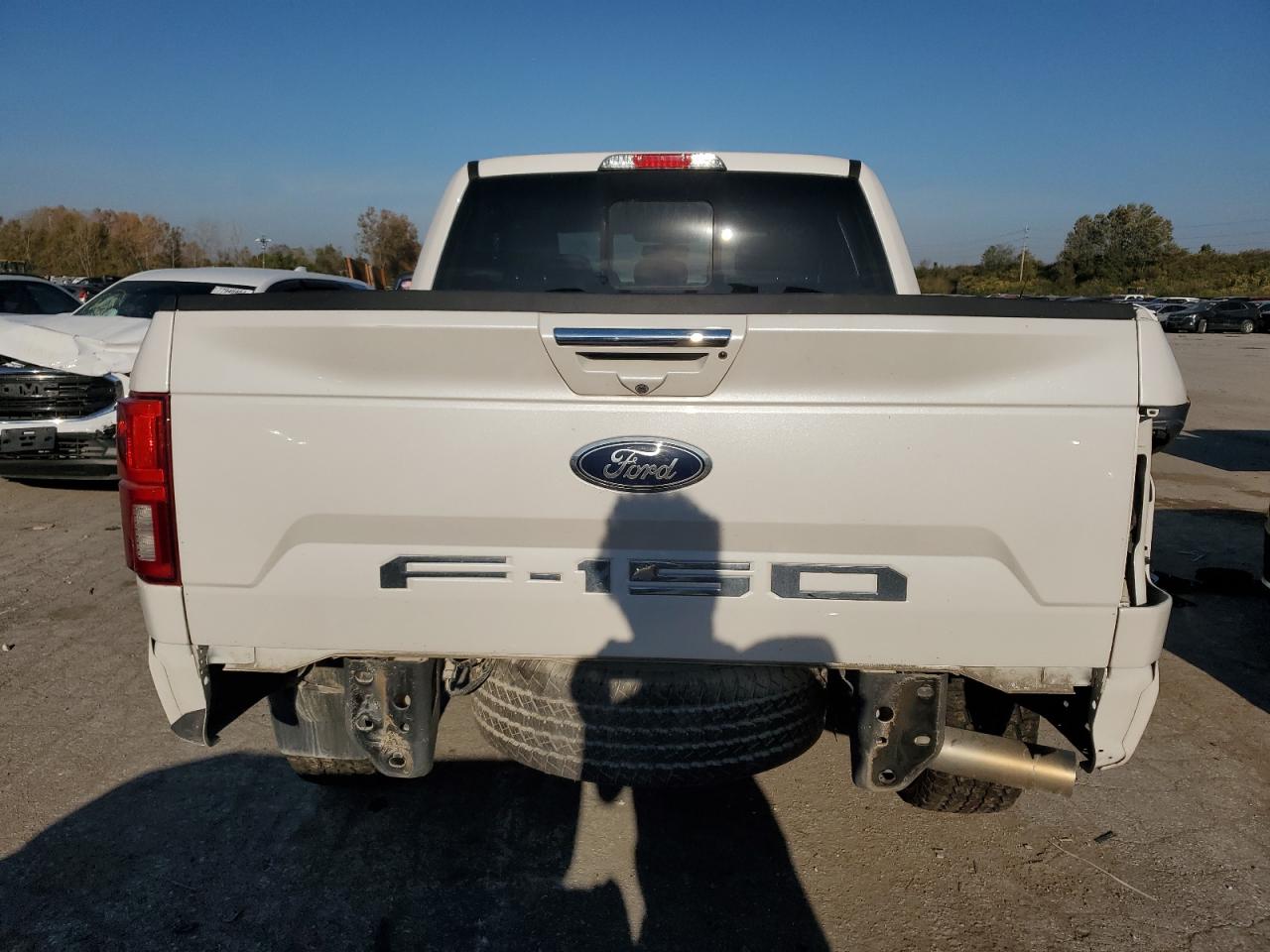 2019 Ford F-150 VIN 1FTFW1E15KFC62659 Copart auction photo, front end / rear end damage thumbnail 6