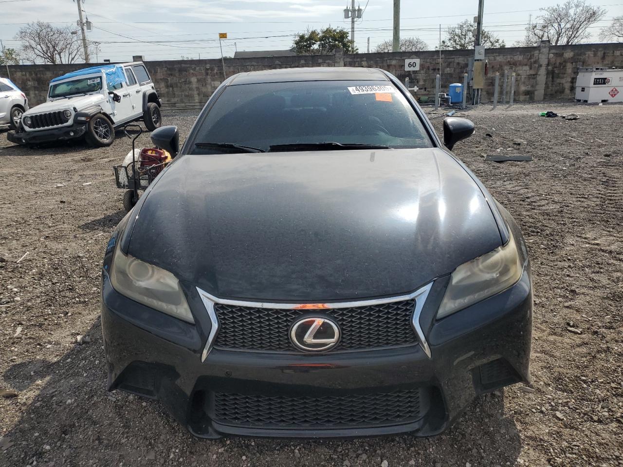 2013 Lexus GS VIN JTHBE1BL4D5026731 Copart auction photo, rear end damage thumbnail 5