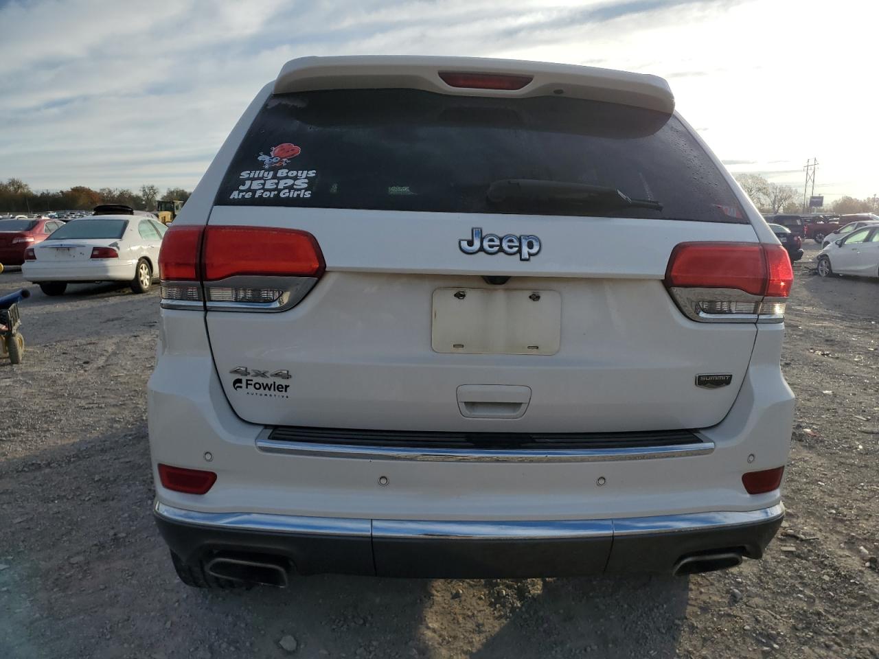 2017 Jeep Grand Cherokee VIN 1C4RJFJT8HC820210 Copart auction photo, front end damage thumbnail 6