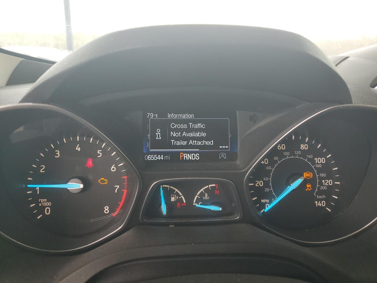2017 Ford Escape VIN 1FMCU0G92HUC72166 Copart auction photo, rear end damage thumbnail 9