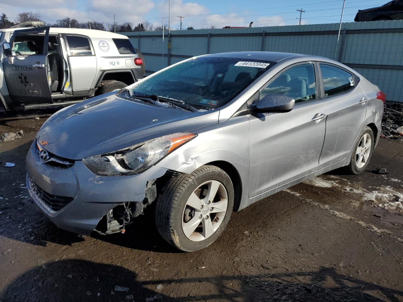 2013 Hyundai Elantra VIN KMHDH4AE9DU777265