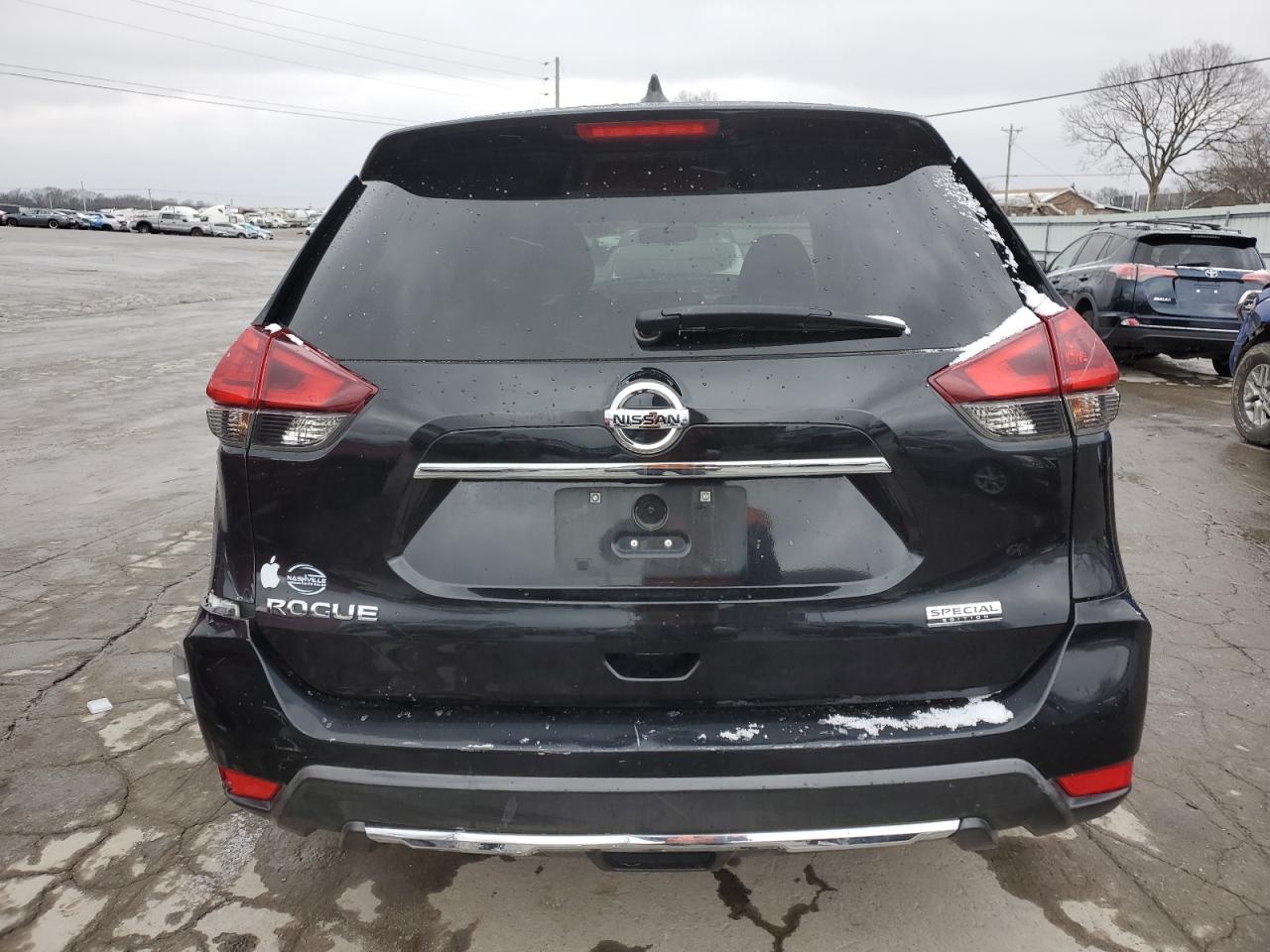 2018 Nissan Rogue VIN KNMAT2MTXJP555767 Copart auction photo, front end / rear end damage thumbnail 6