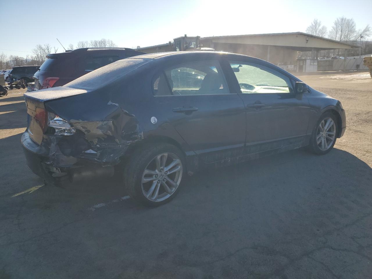 2006 Honda Civic VIN 1HGFA16846L009562 Copart auction photo, rear end / side damage thumbnail 3