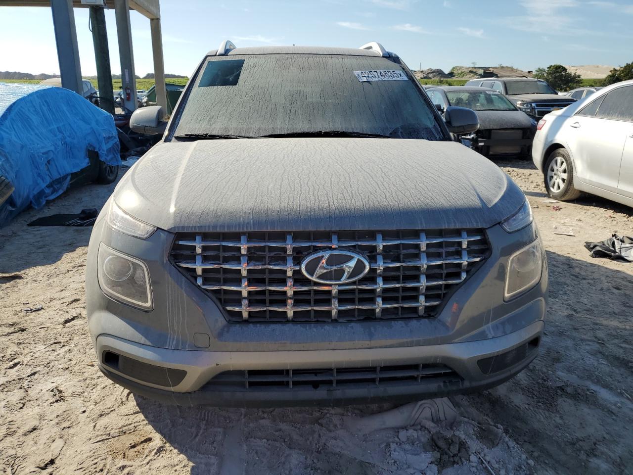 2023 Hyundai Venue VIN KMHRC8A31PU209784 Copart auction photo, rear end damage thumbnail 5