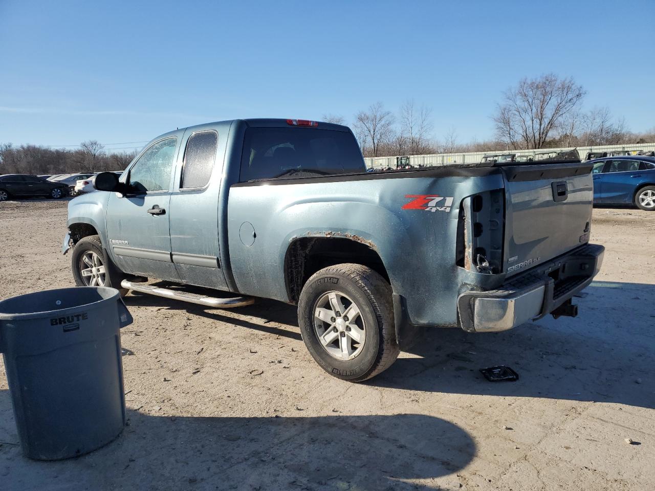 2009 GMC Sierra VIN 1GTEK29049Z252003 Copart auction photo, side damage thumbnail 2