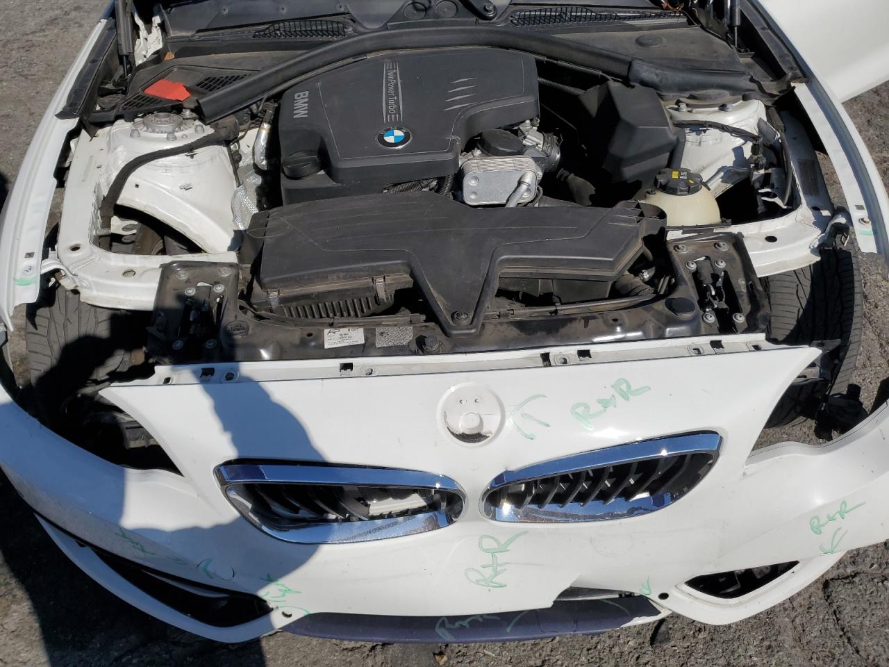 2016 BMW 2er VIN WBA1F5C57GV343714 Copart auction photo, front end damage thumbnail 11