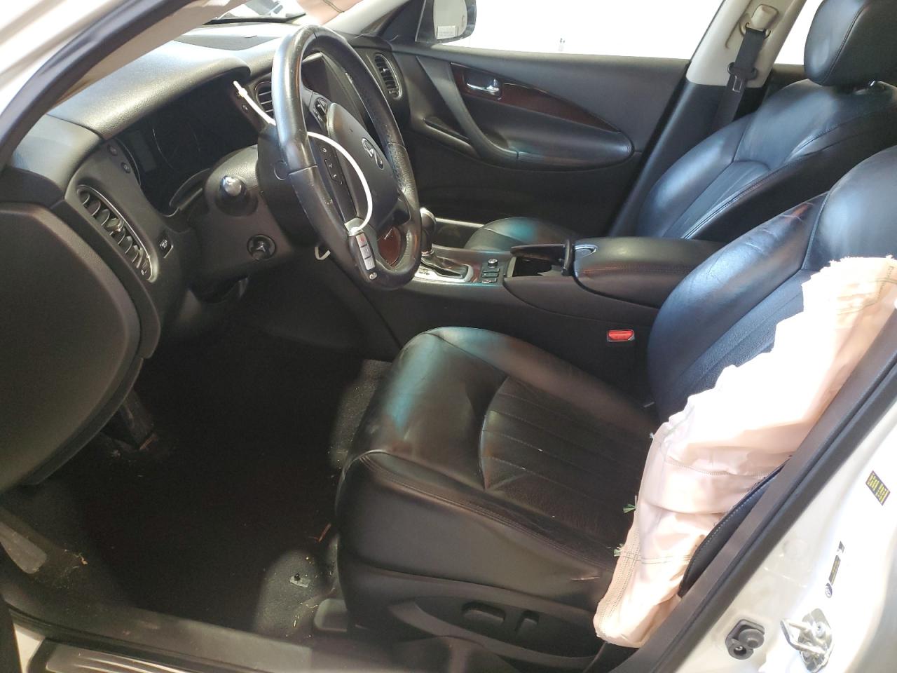 2017 Infiniti QX50 VIN JN1BJ0RP1HM381502 Copart auction photo, side / front end damage thumbnail 7