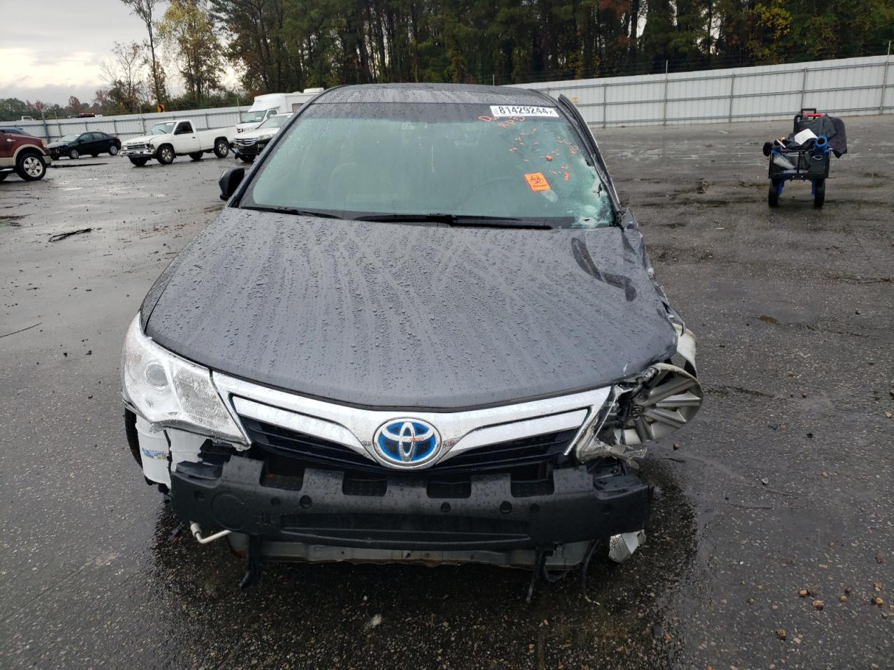 2013 Toyota Camry VIN 4T1BD1FK6DU088302 Copart auction photo, front end / side damage thumbnail 5