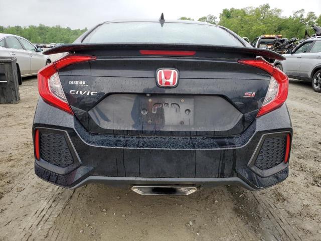 2019 Honda Civic VIN 2HGFC1E51KH702033 Copart auction photo, side / front end damage thumbnail 6