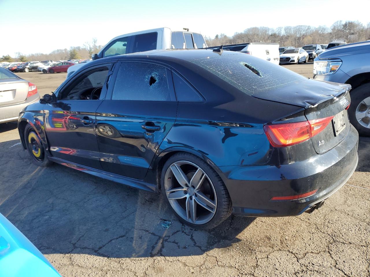 2016 Audi A3 VIN WAUA7GFF1G1070533 Copart auction photo, vandalism / minor dent/scratches damage thumbnail 2