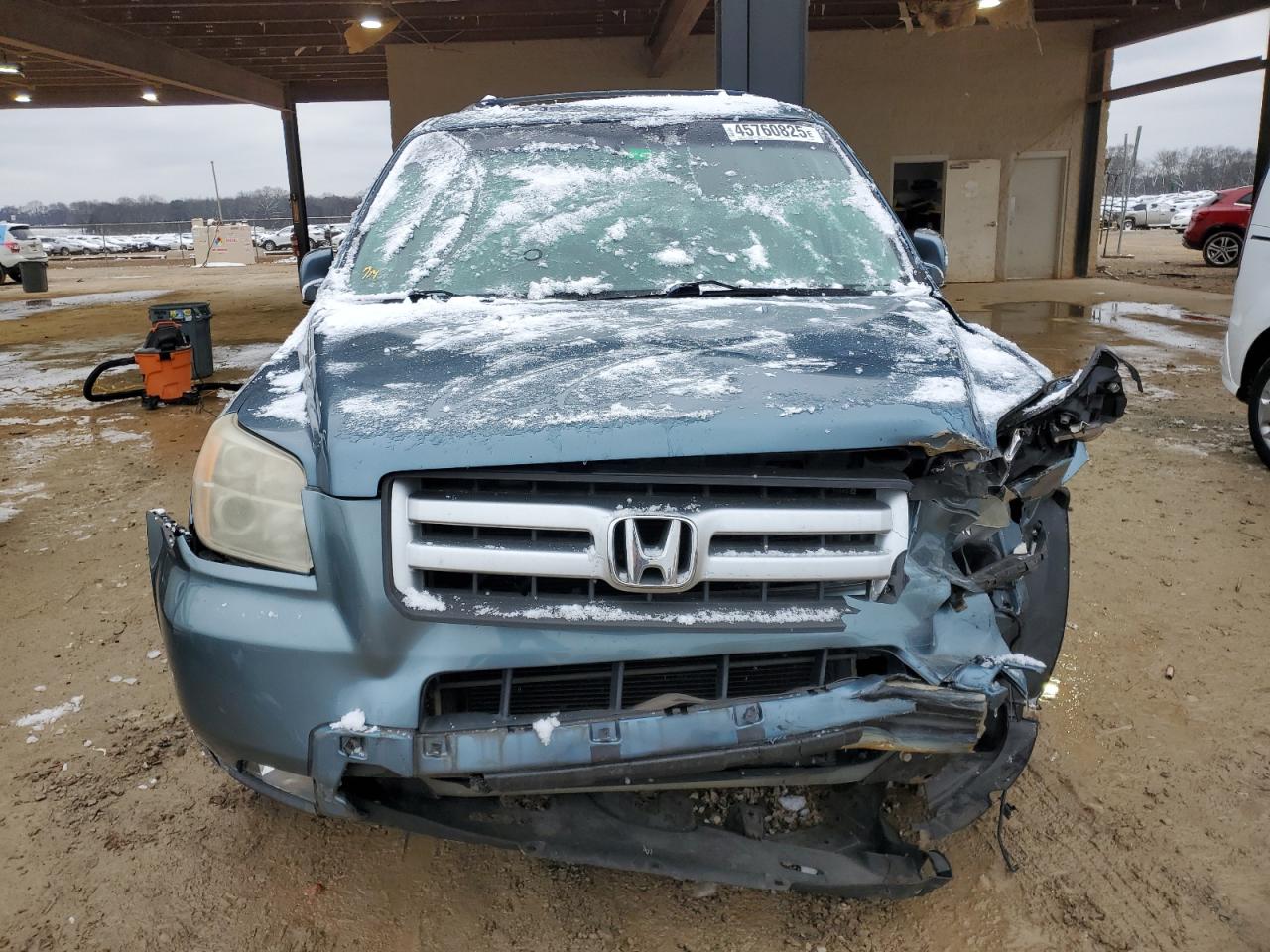 2007 Honda Pilot VIN 5FNYF18557B005729 Copart auction photo, front end damage thumbnail 5