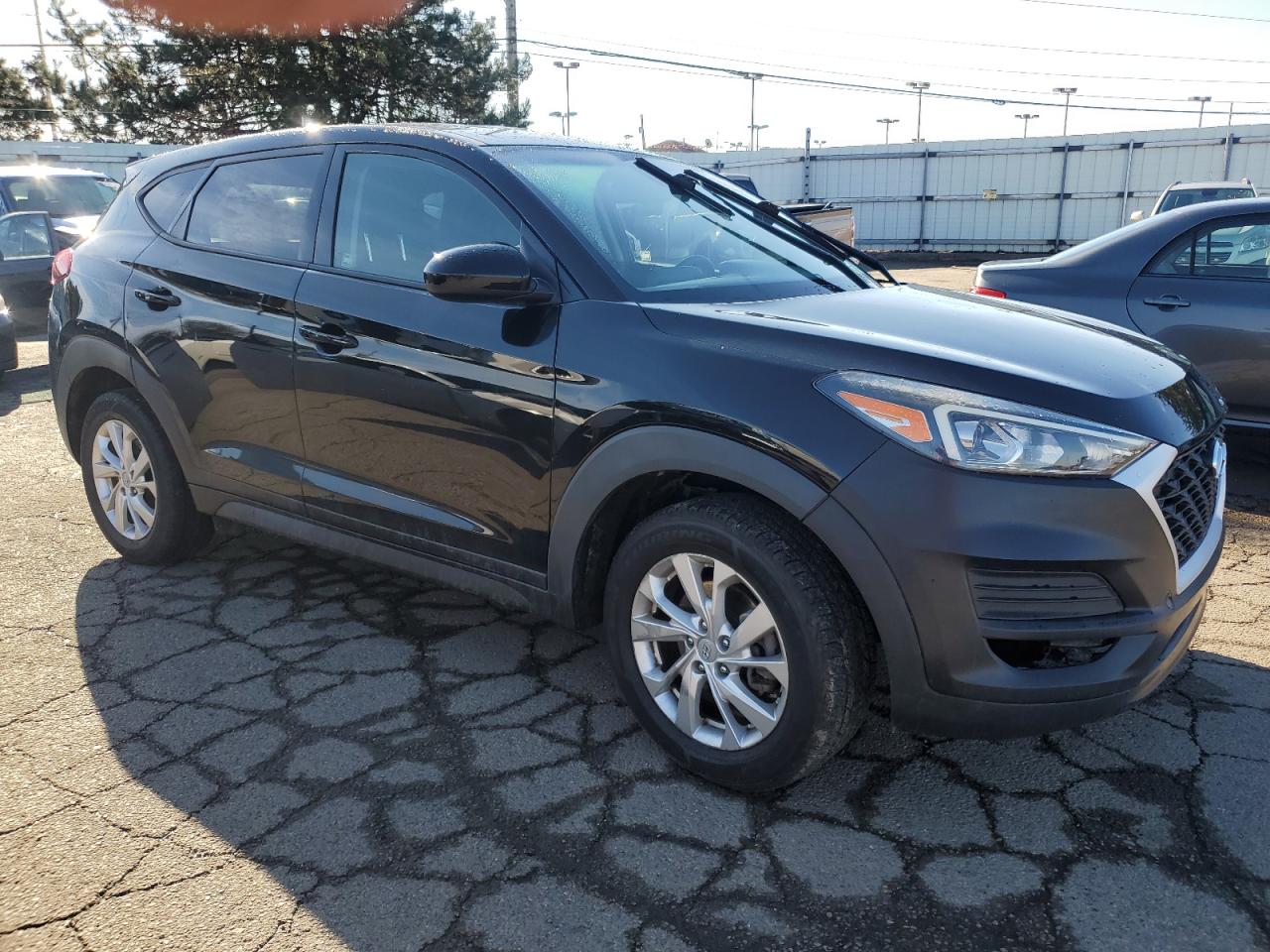 2019 Hyundai Tucson VIN KM8J2CA48KU867784 Copart auction photo, front end / rear end damage thumbnail 4