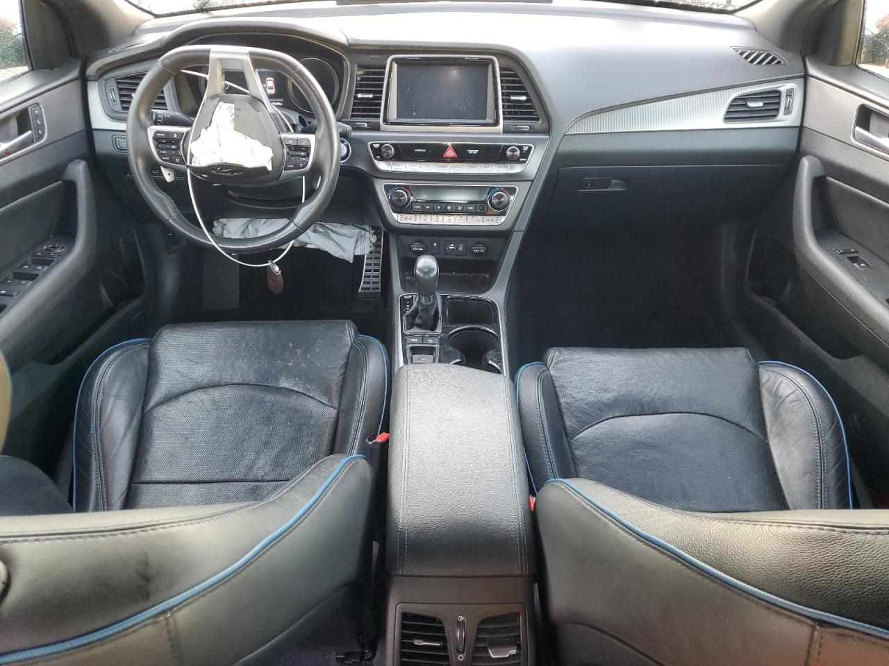 2018 Hyundai Sonata VIN 5NPE34AB0JH717880 Copart auction photo, front end damage thumbnail 8