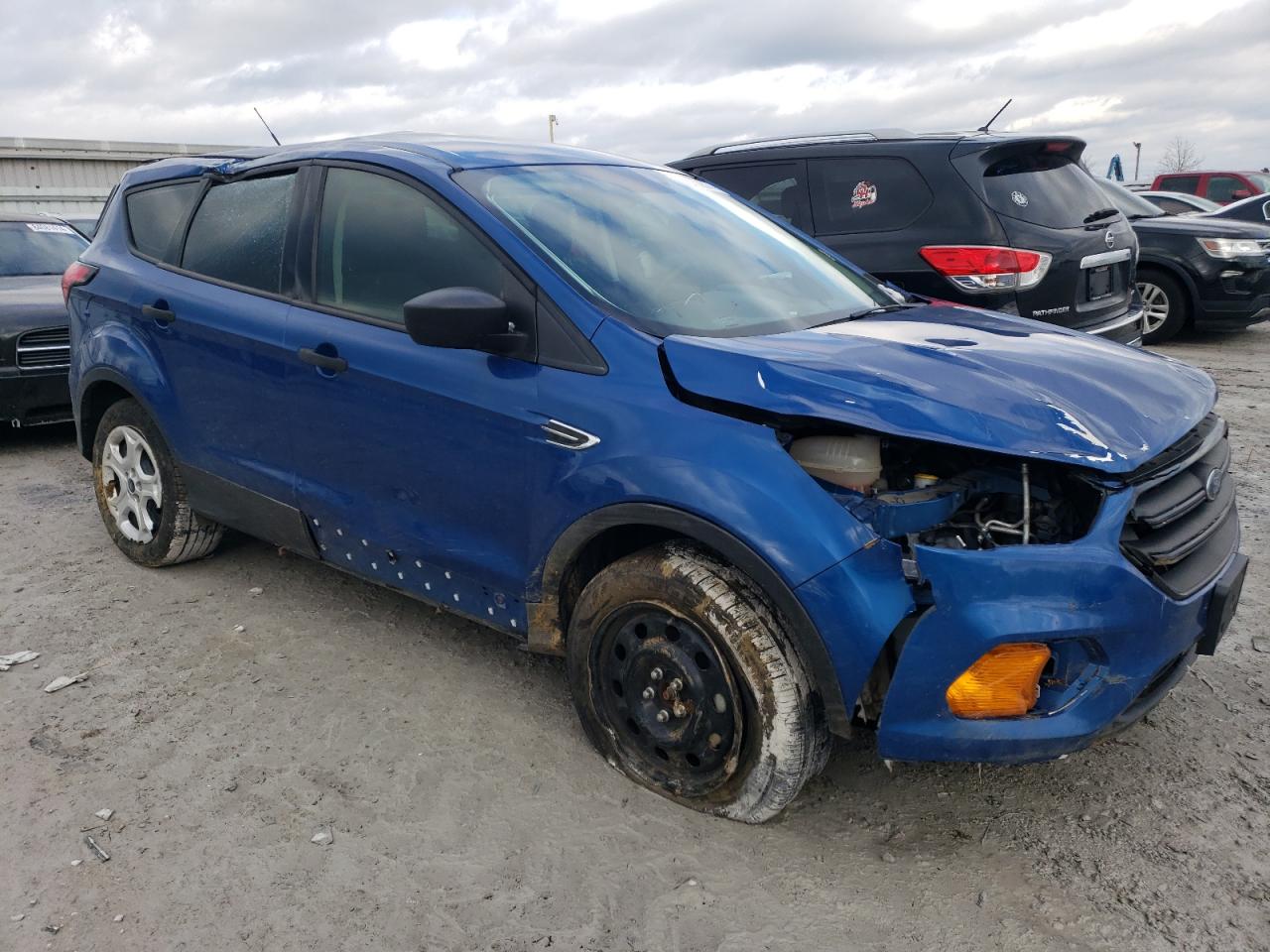 2019 Ford Escape VIN 1FMCU0F76KUB99181 Copart auction photo, all over damage thumbnail 4