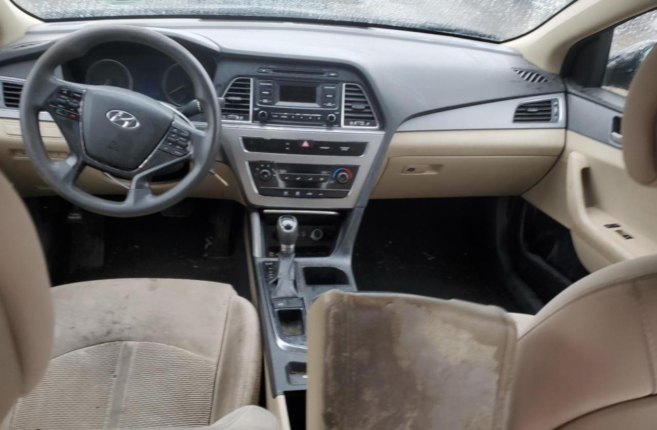 2015 Hyundai Sonata VIN 5NPE24AFXFH120961 Copart auction photo, front end damage thumbnail 8