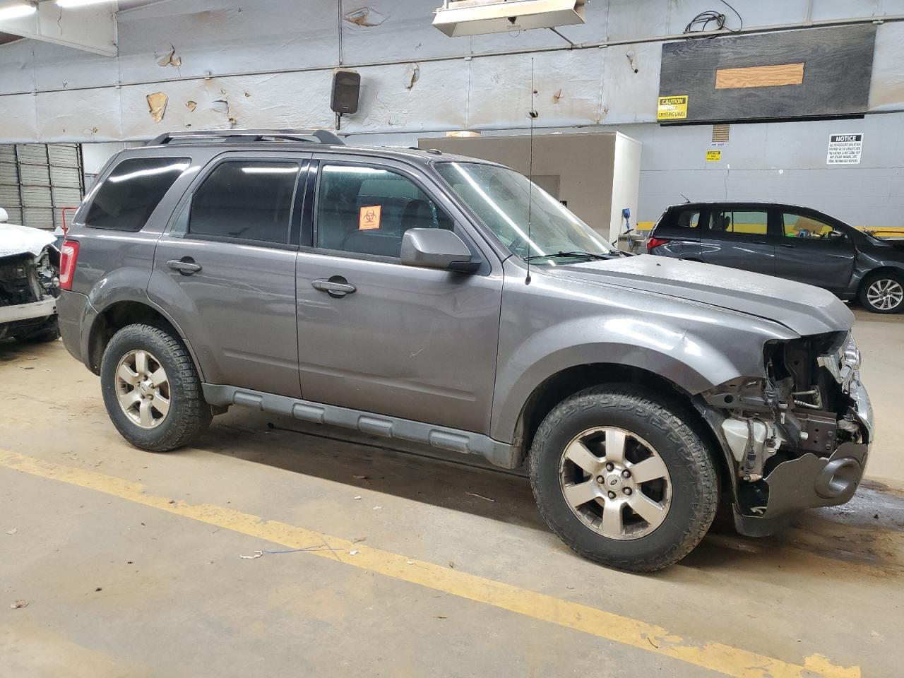 2011 Ford Escape VIN 1FMCU9EG3BKC43283 Copart auction photo, front end damage thumbnail 4