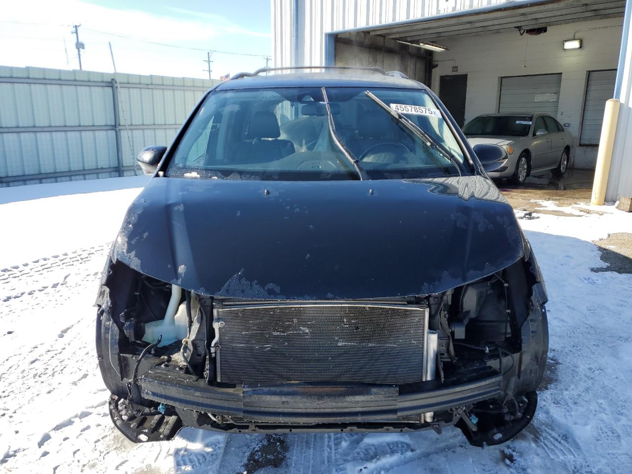 2014 Honda Odyssey VIN 5FNRL5H65EB107557 Copart auction photo, front end / rear end damage thumbnail 5