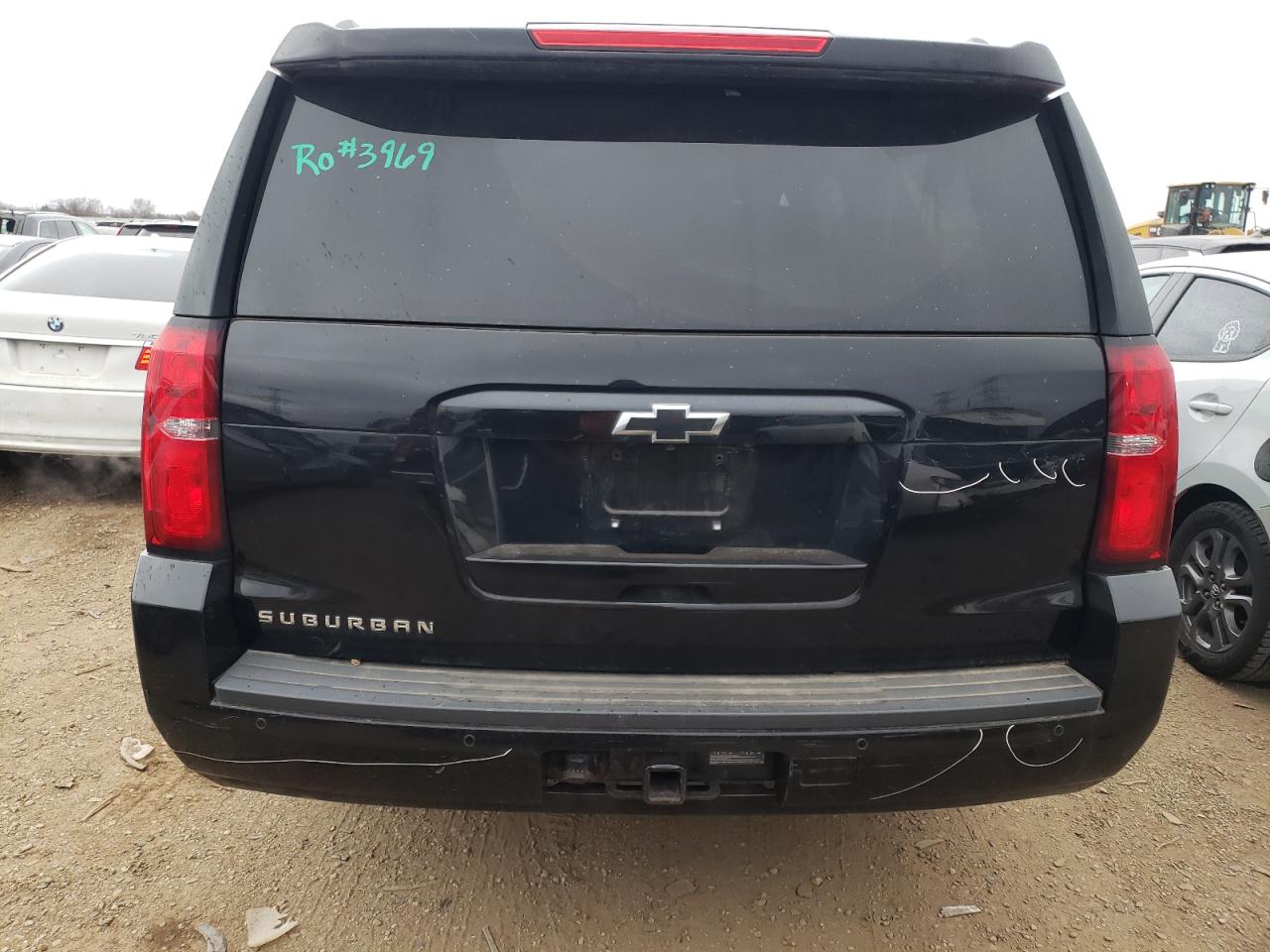 2016 Chevrolet Suburban VIN 1GNSKGKC9GR330798 Copart auction photo, all over damage thumbnail 6