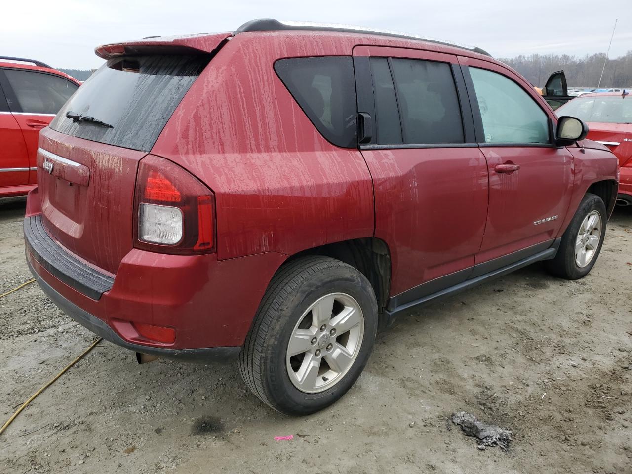 2015 Jeep Compass VIN 1C4NJCBA7FD209022 Copart auction photo, front end damage thumbnail 3