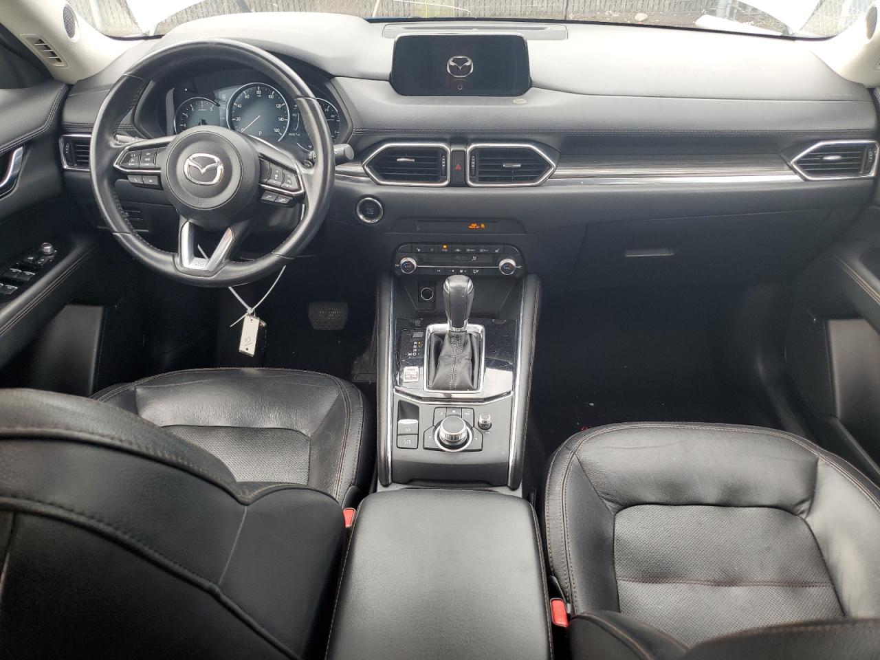 2020 Mazda CX-5 VIN JM3KFBDM8L0741573 Copart auction photo, front end / side damage thumbnail 8