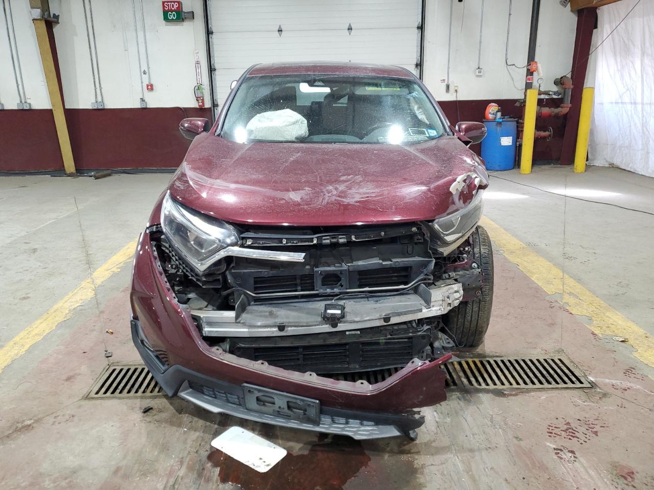 2017 Honda CR-V VIN 2HKRW2H83HH675819 Copart auction photo, all over damage thumbnail 5