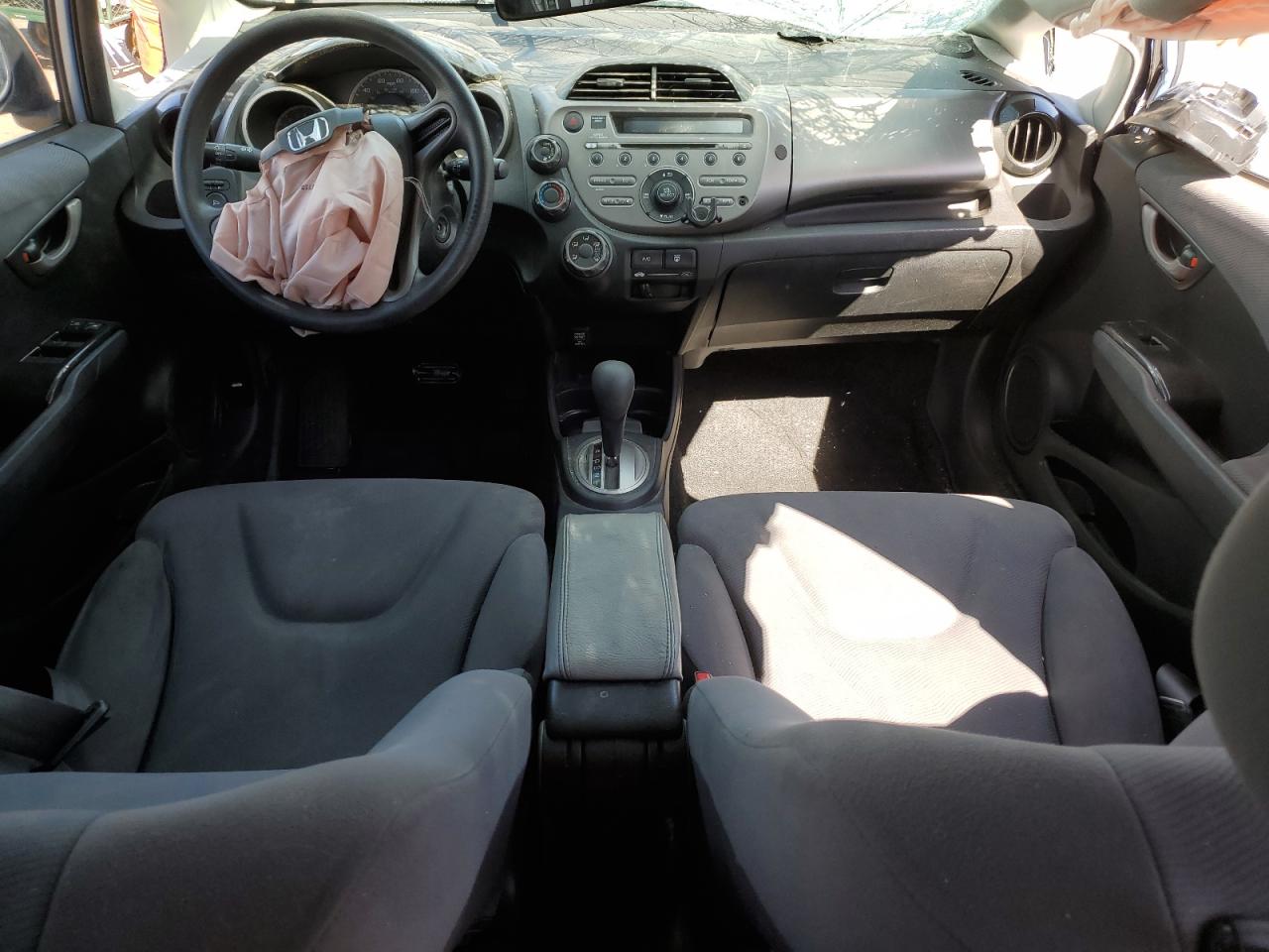 2010 Honda Fit VIN JHMGE8H2XAC037575 Copart auction photo, rollover damage thumbnail 8