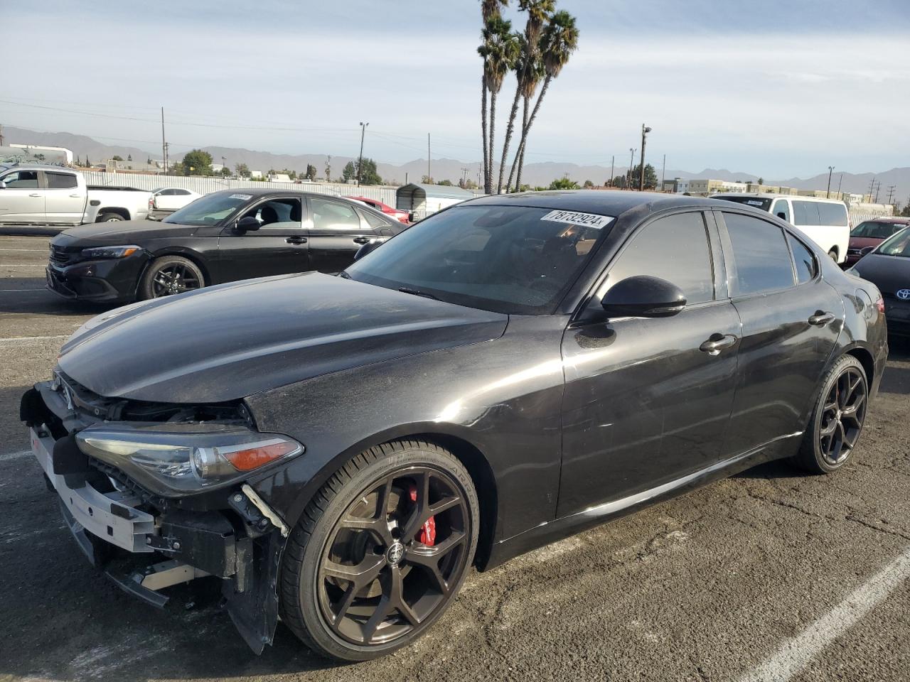 2020 Alfa Romeo Giulia VIN ZARFAMAN6L7637579