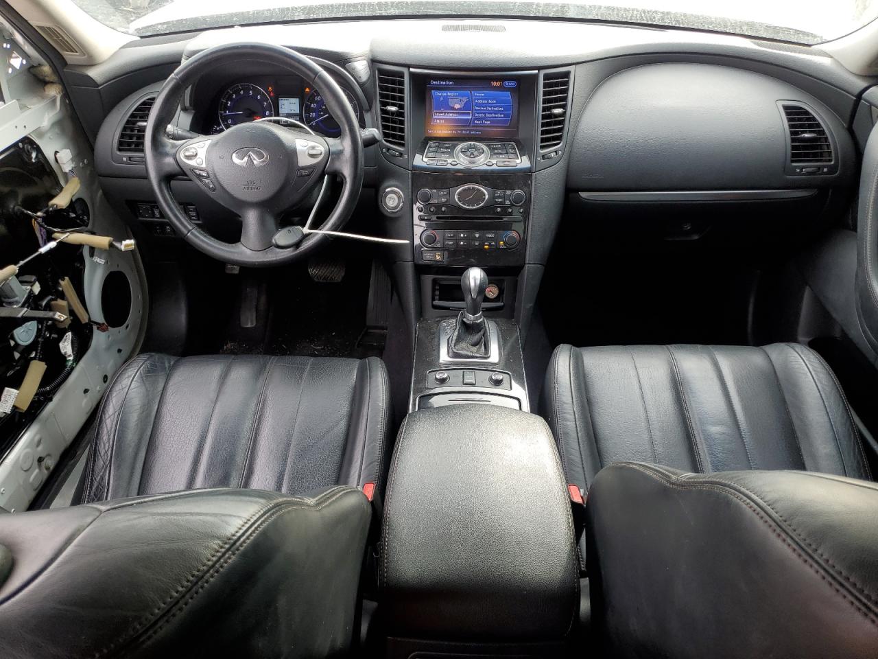 2013 Infiniti FX VIN JN8CS1MW9DM173367 Copart auction photo, front end / minor dent/scratches damage thumbnail 8