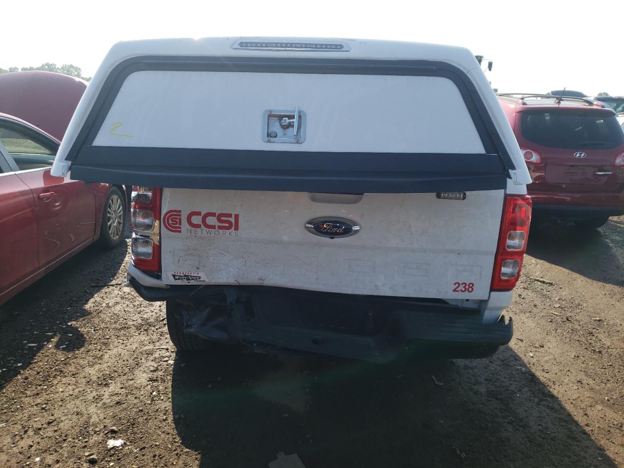 2022 Ford Ranger VIN 1FTER1FH8NLD50996 Copart auction photo, all over damage thumbnail 6