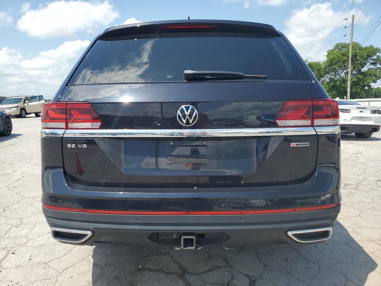 2021 Volkswagen Atlas VIN 1V2HR2CA2MC564468 Copart auction photo, front end damage thumbnail 6