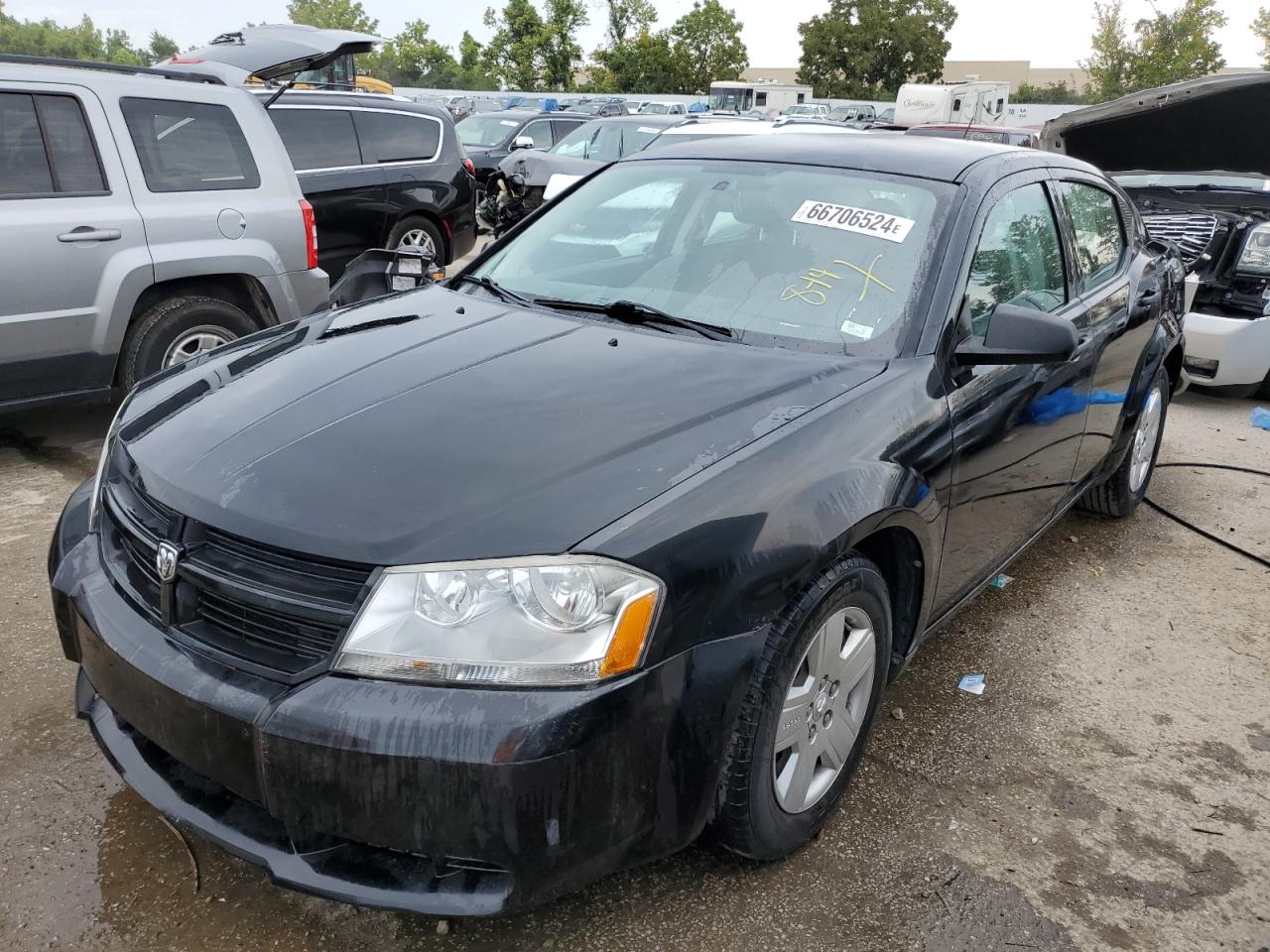 2010 Dodge Avenger VIN 1B3CC4FB9AN209005