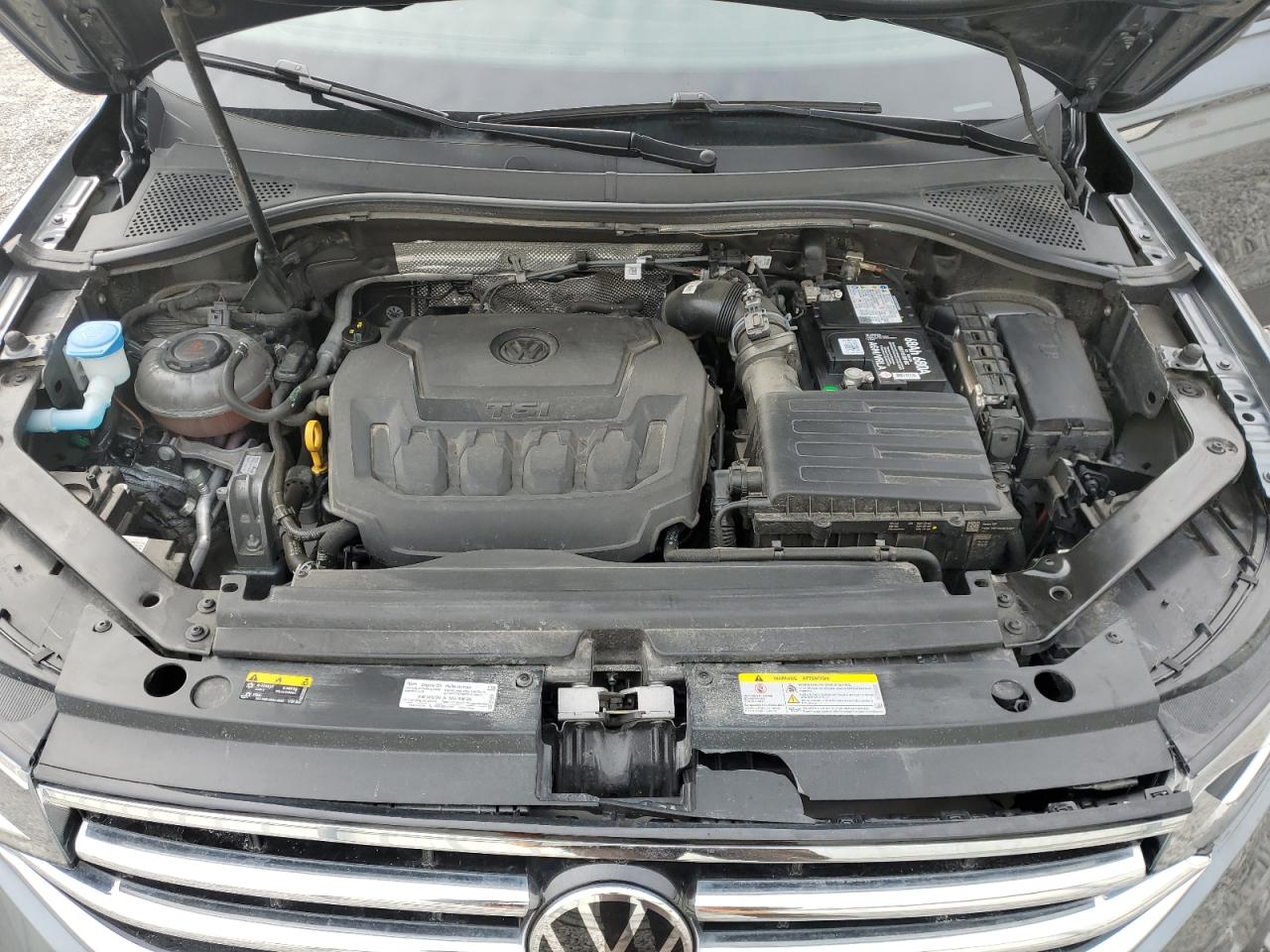 2023 Volkswagen Tiguan VIN 3VVRB7AX1PM046760 Copart auction photo, front end damage thumbnail 12