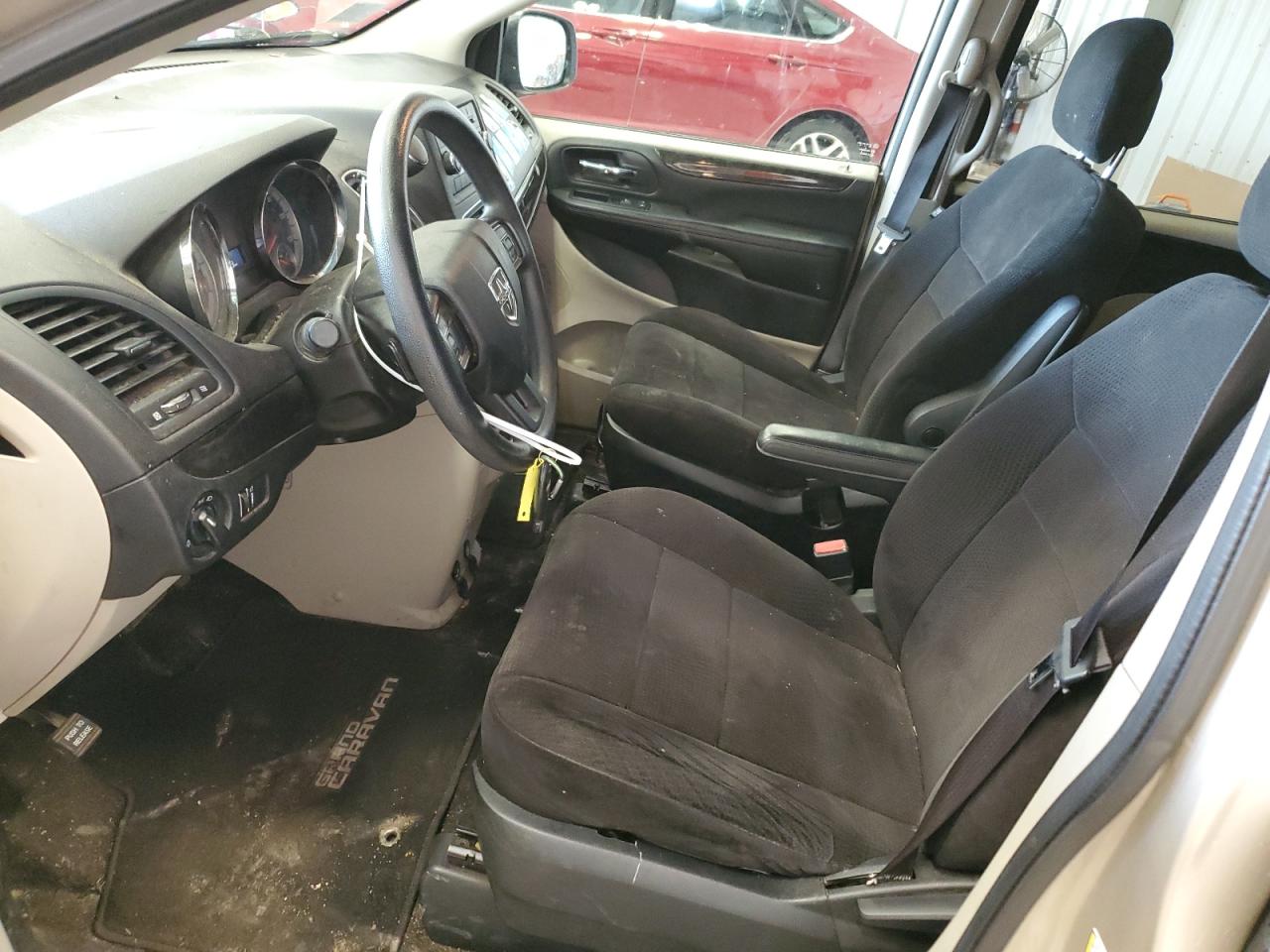 2014 Dodge Caravan VIN 2C4RDGBG6ER138170 Copart auction photo, front end damage thumbnail 7